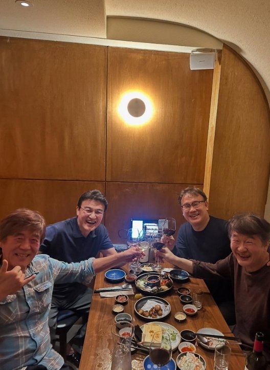 박중훈, 97세 원로배우 신영균 만났다 스승의 날 맞아 [N샷]