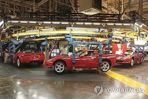 미국의 한 자동차 제조 공장 (출처=연합뉴스)