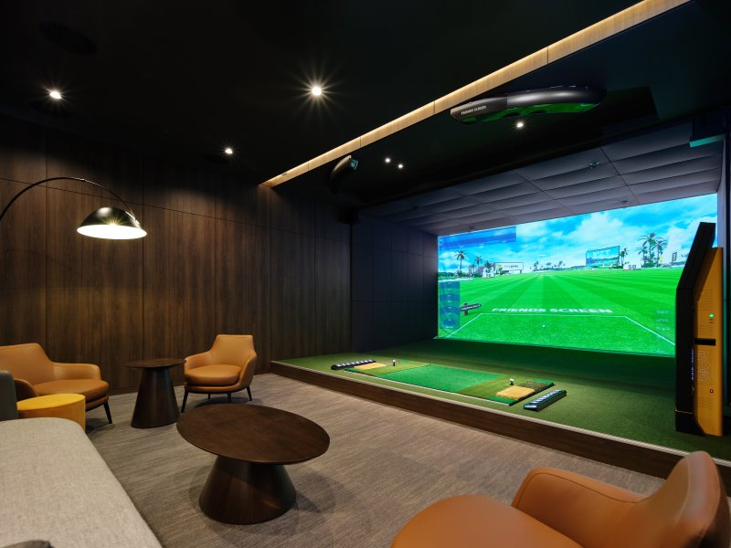 호텔 더 보타닉 세운 명동의 '실내 골프 스튜디오' *재판매 및 DB 금지