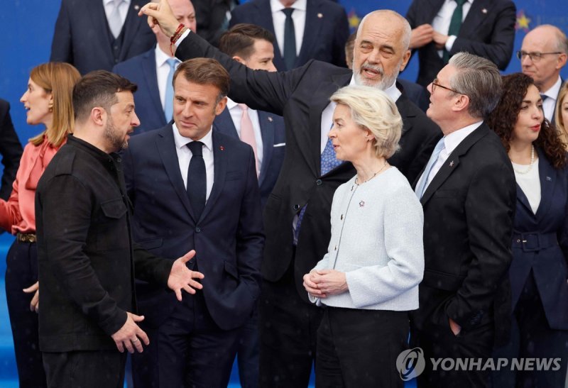 유럽 정상들 (출처=연합뉴스)