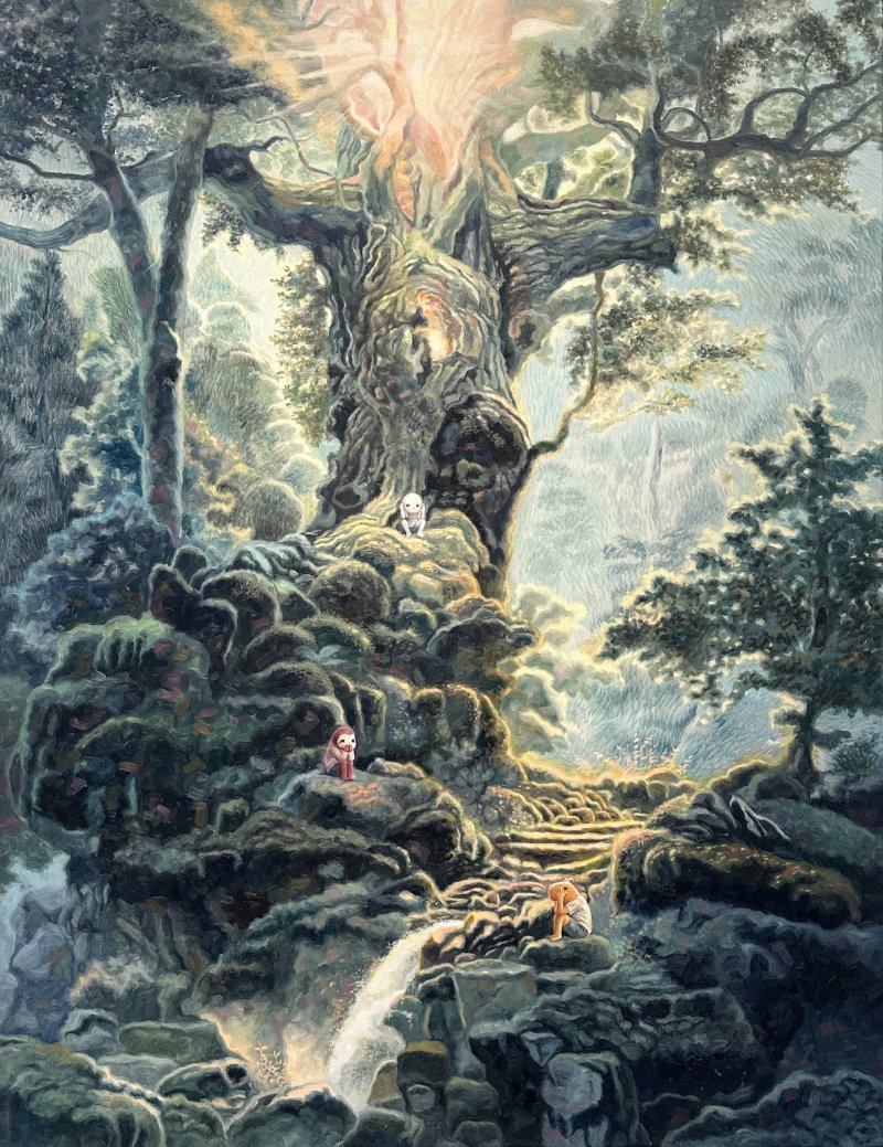 Paradise 145.5x112.1cm, Oil on Canvas, 2024 *재판매 및 DB 금지