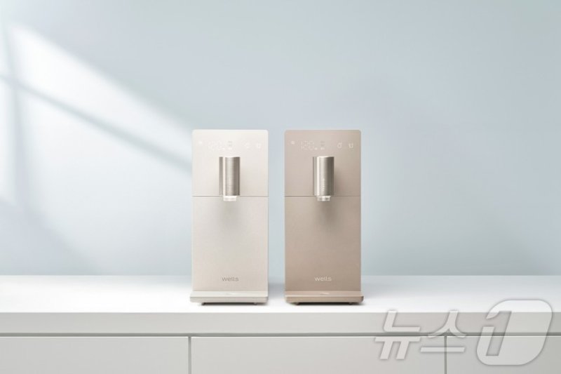 교원웰스 냉온정수기 슬림원.(교원웰스 제공)