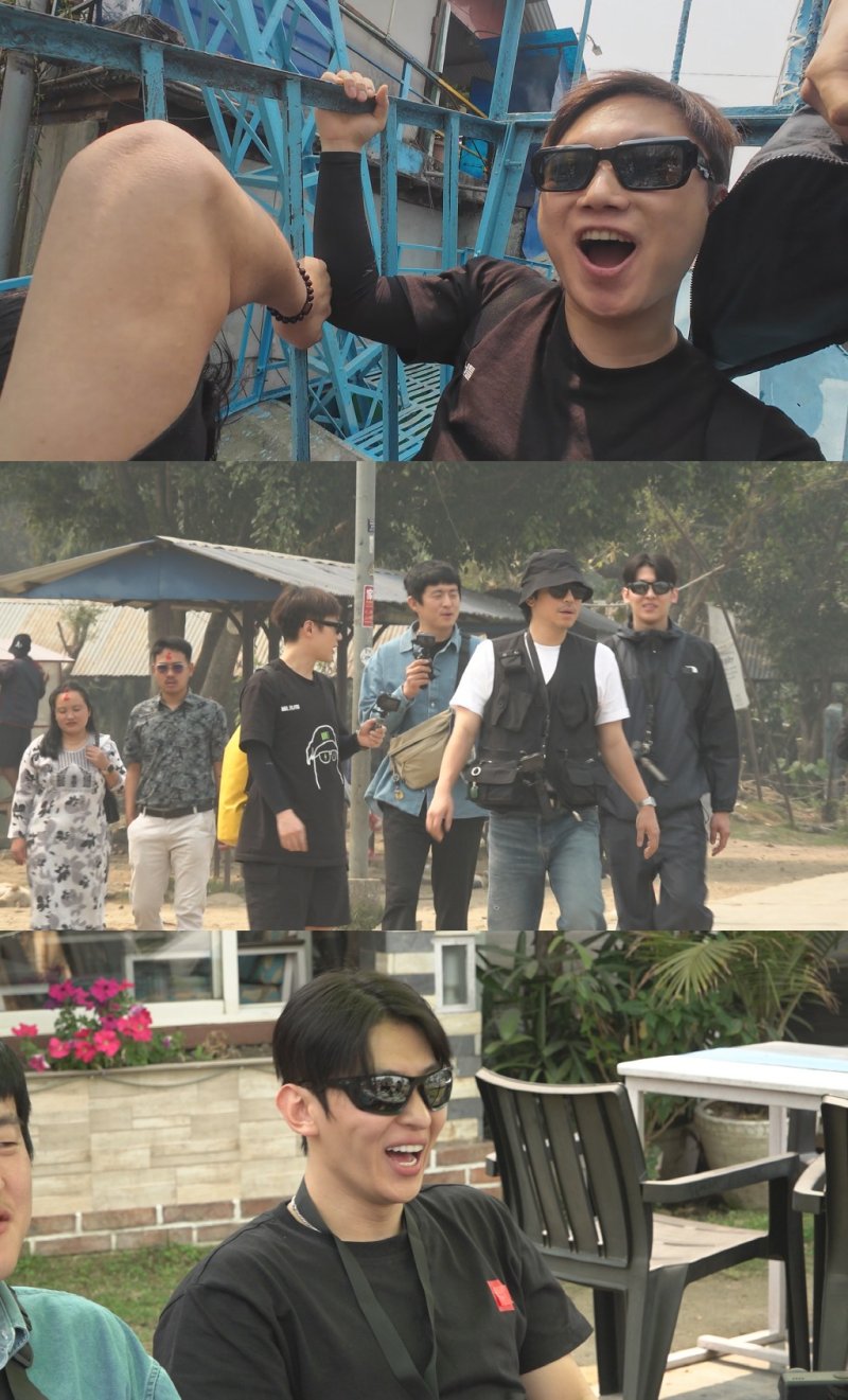 기안84, 네팔 '디진다랜드' 입성…놀이기구 정체불명 쇳소리 '경악'