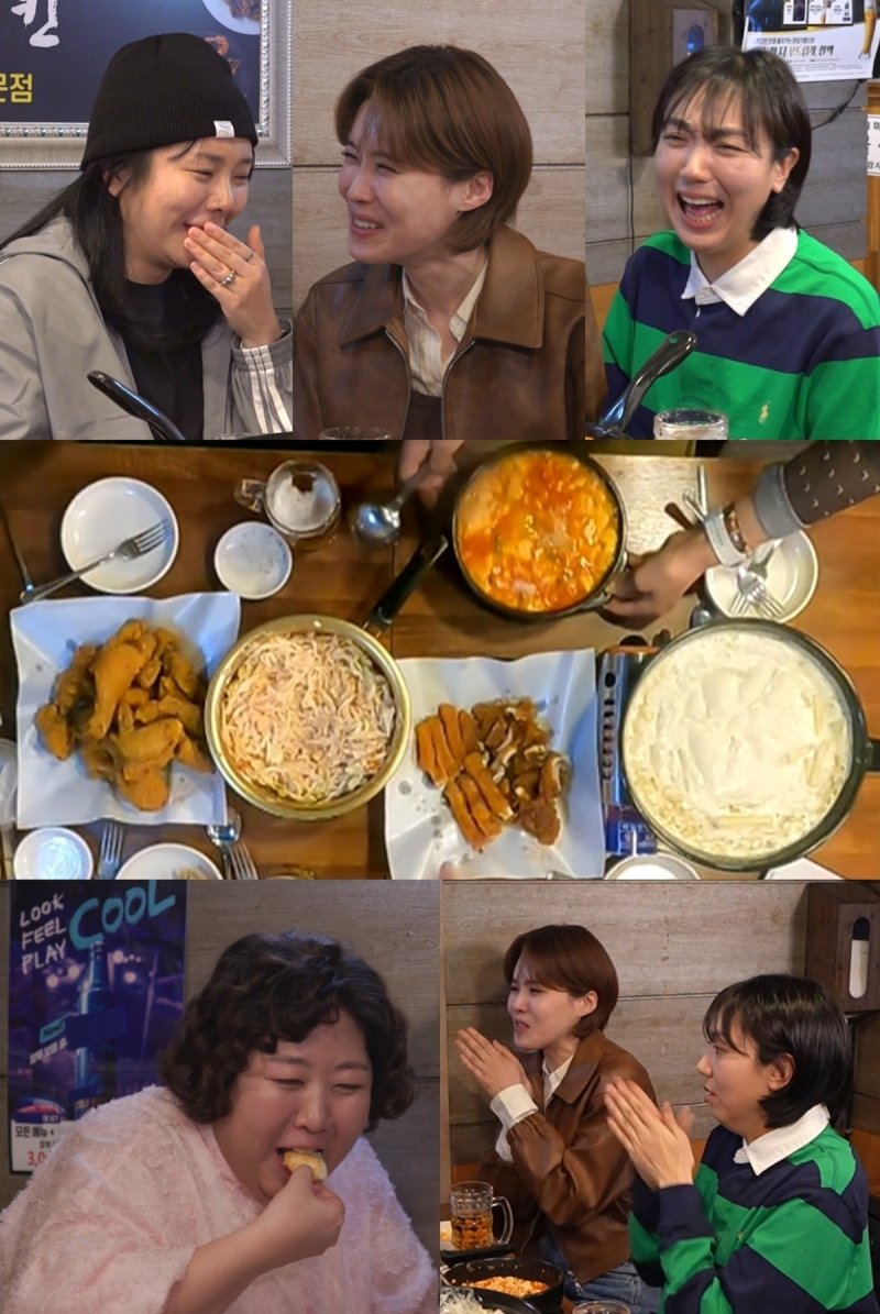 신기루, 후배들과 먹파티…버진로드 다가려진것 처음" 결혼식 폭로