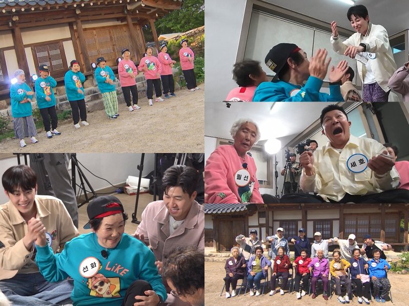 눈물 참느라 힘들었다 조세호·문세윤, 칠곡 할머니들 랩 무대 감동