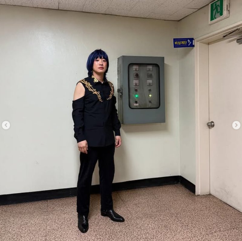 리더 안젤이에요 '은퇴 밈' 안재홍, 또 충격 비주얼…류승룡 무섭