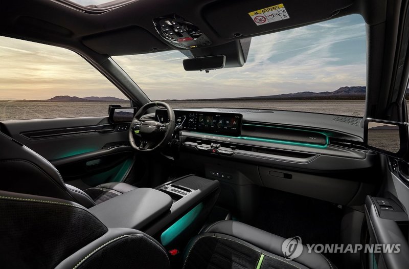더 기아 EV9 GT 내부 (출처=연합뉴스)