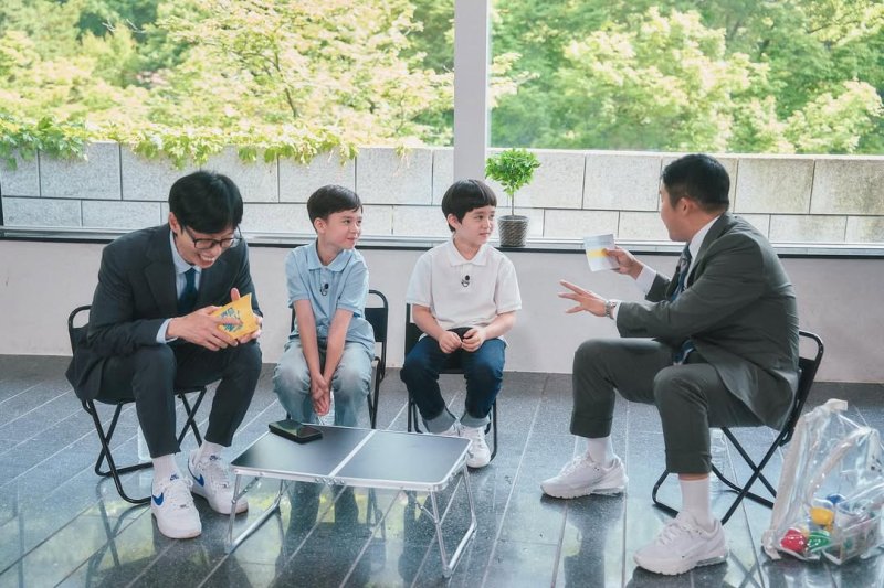 윌리엄·벤틀리, 폭풍성장 근황…유재석과 만났다