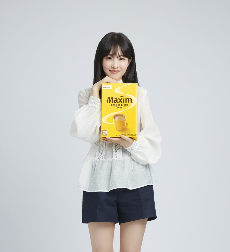 [서울=뉴시스] 맥심 모카골드 모델 박보영. (사진=동서식품 제공) *재판매 및 DB 금지