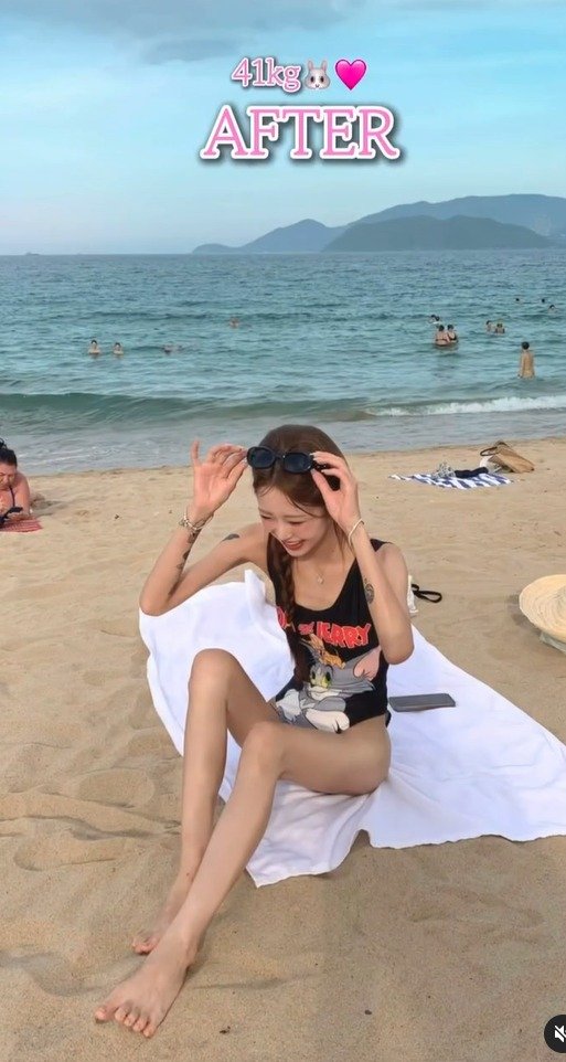 '96→41kg' 최준희 전 남친 살 쪘다고 손 휘둘렀다 데이트 폭력 고백