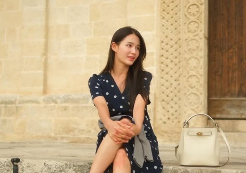 남보라 '3초 손흥민♥' 남편과 이탈리아 신혼여행중 '청순여신'