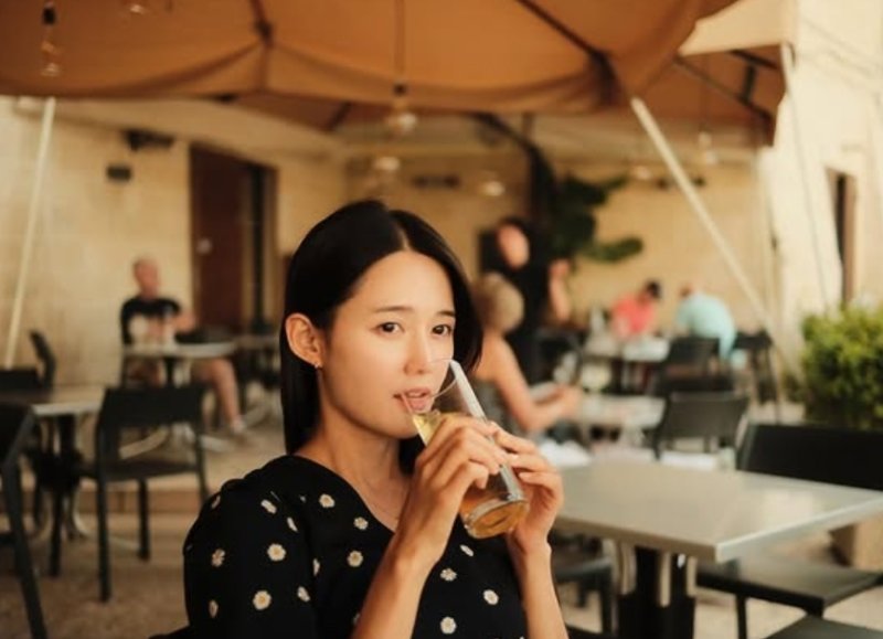 남보라 '3초 손흥민♥' 남편과 이탈리아 신혼여행중 '청순여신'