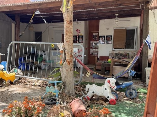 니르 오즈 키부츠의 가정 (출처=연합뉴스)