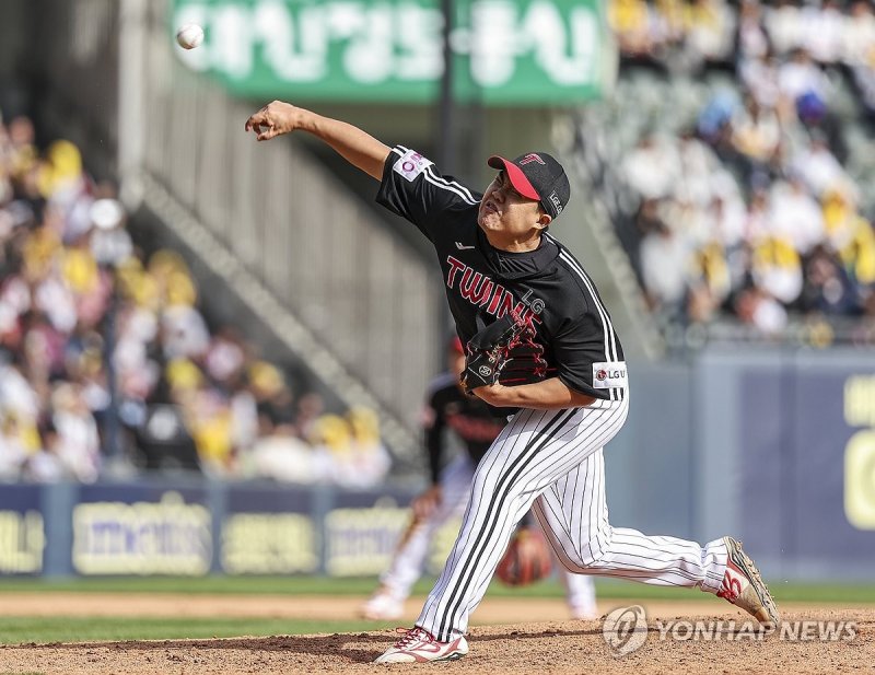 경기 마무리하기 위한 역투하는 장현식 (출처=연합뉴스)