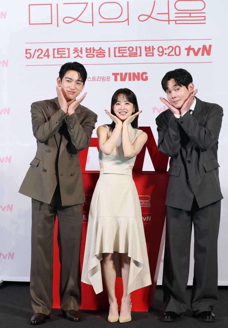 무해한 드라마…'미지의 서울' 박보영이 전할 위로(종합) [N현장]