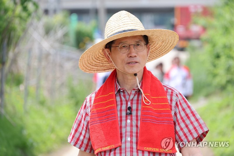 고양 방문한 김문수 후보 (출처=연합뉴스)