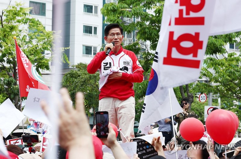 김문수 고양 집중유세 (출처=연합뉴스)