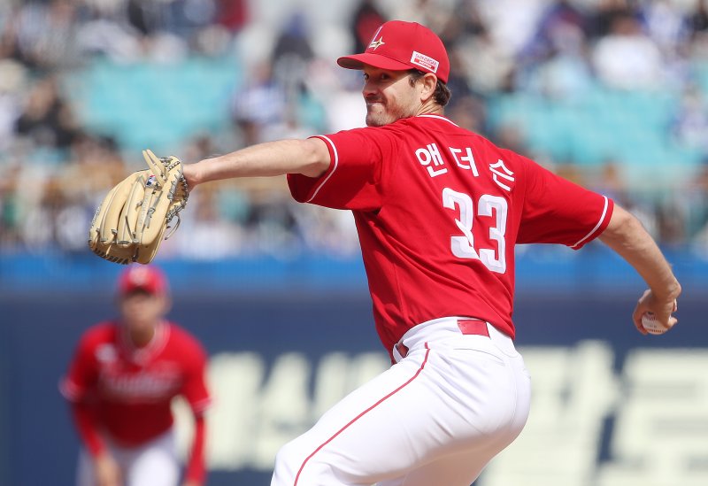 SSG 랜더스 외국인 투수 드류 앤더슨. 2025.3.8/뉴스1 ⓒ News1 공정식 기자