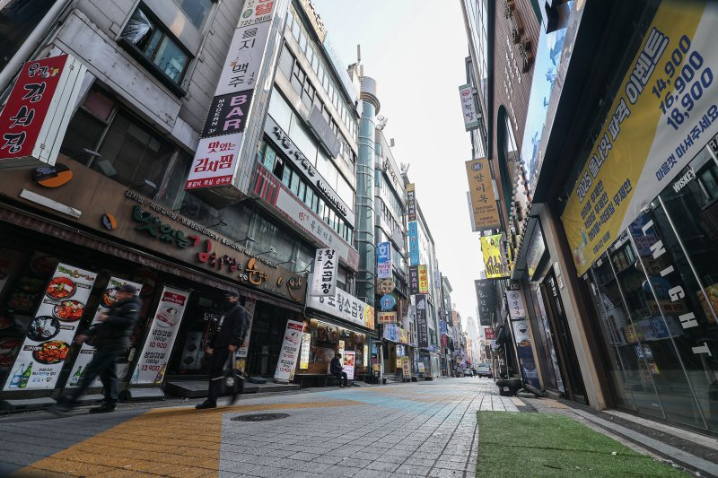 서울 종로구 음식점 밀집 거리. 2025.2.25/뉴스1 ⓒ News1 김도우 기자