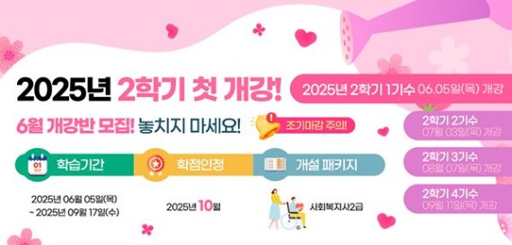 경기대학교 원격교육원, 2025년 2학기 학점은행제 과정 개강…AI·체육학 등 6개 전공 운영