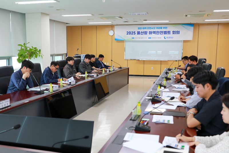 하역 안전사고 저감 위한 ‘울산항 하역안전벨트’ 구성돼