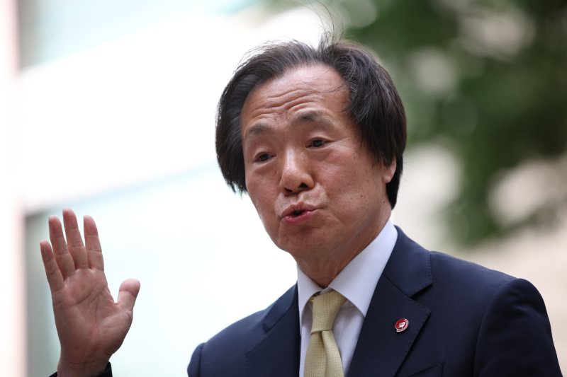 정기석 국민건강보험공단 이사장. 뉴시스