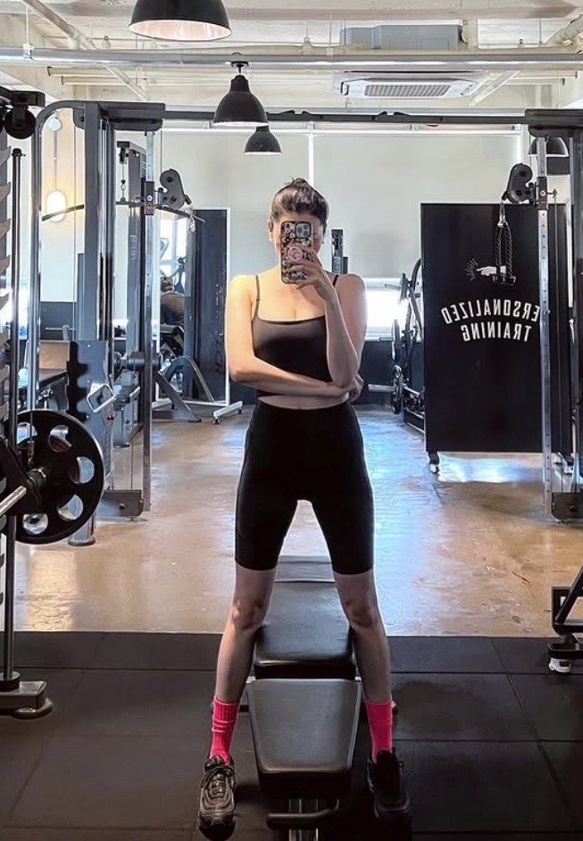 장윤주, 레깅스 입고 '넘사벽' S라인 자랑…톱모델 포스 [N샷]