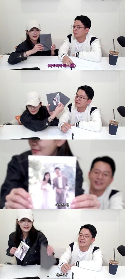 '결혼' 김준호♥김지민 청첩장 어제 나왔다 깜짝 공개