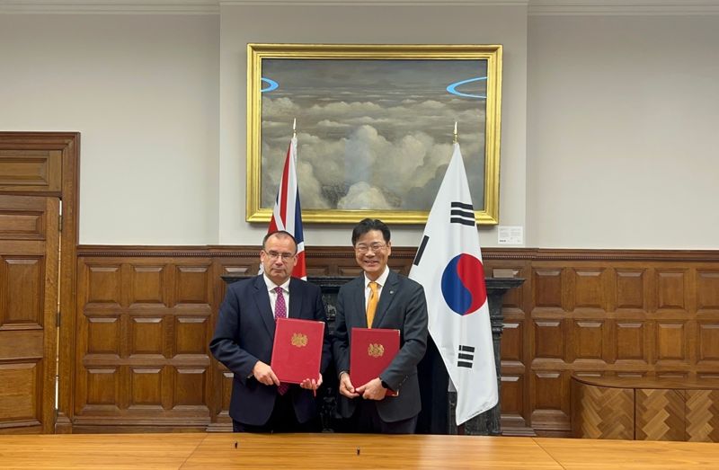 KIND, 英산업통상부와 '우크라이나 재건 지원 협력' MOU