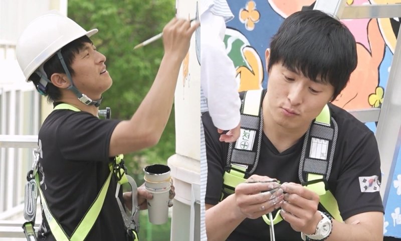 "물어볼까?"…'나혼산' 기안84, 후배들에 GD·BTS 진과 친분 자랑