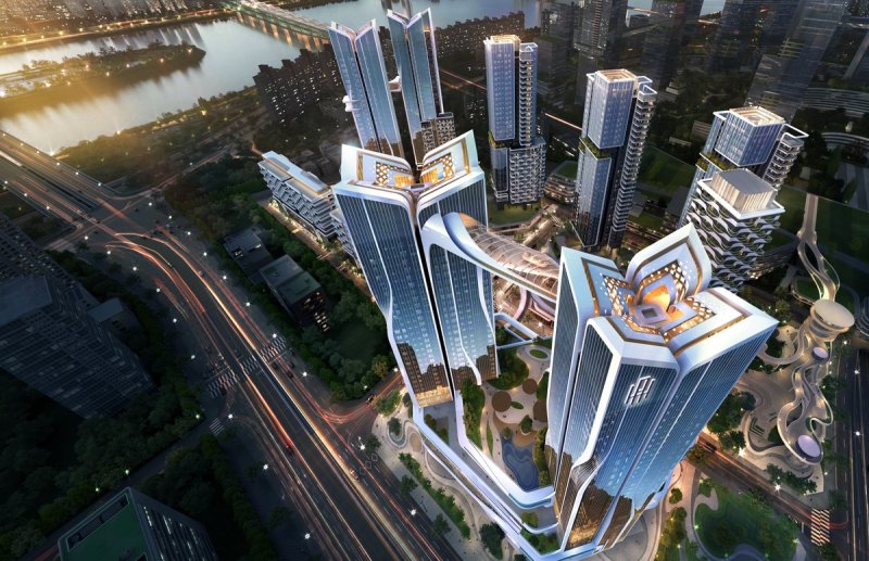 포스코이앤씨가 제안한 '오티에르 용산' 조감도 (출처=연합뉴스)