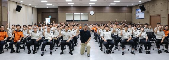 양주소방서, 방송인 겸 작가 고명환 초청 인문학 특강 개최