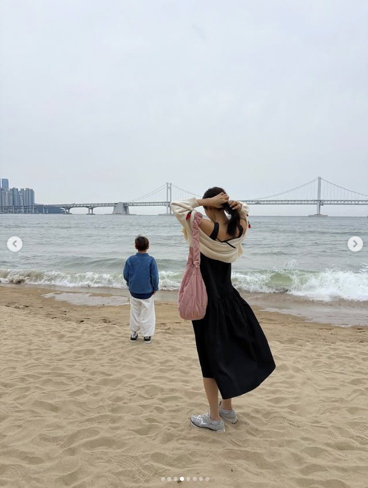 '임창정♥' 서하얀, 콘서트 따라가 내조…연예인급 미모 [N샷]