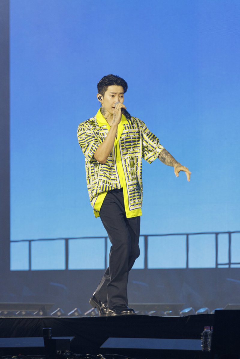 6년만에 콘서트를 개최한 박재범/모어비전 제공 ⓒ News1 황미현 기자