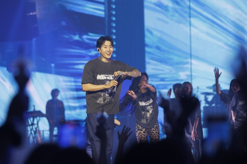 6년만에 콘서트를 개최한 박재범/모어비전 제공 ⓒ News1 황미현 기자