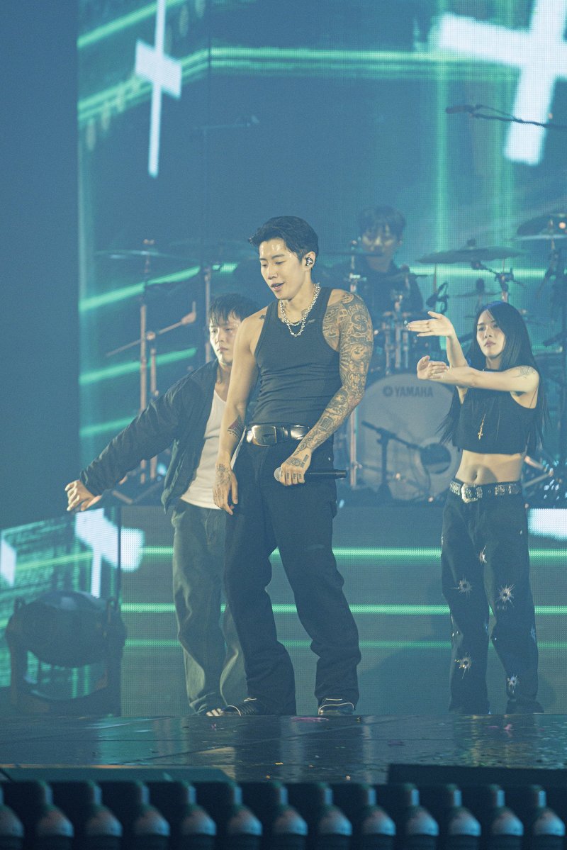 6년만에 콘서트를 개최한 박재범/모어비전 제공 ⓒ News1 황미현 기자