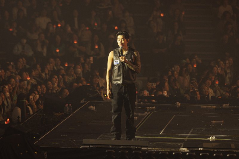 6년만에 콘서트를 개최한 박재범/모어비전 제공 ⓒ News1 황미현 기자