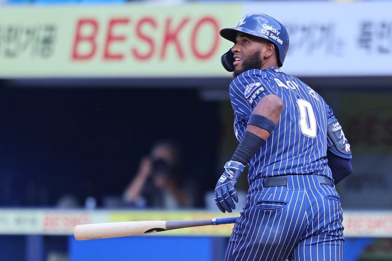 [서울=뉴시스] 프로야구 삼성 라이온즈의 르윈 디아즈. (사진 = 삼성 라이온즈 제공) *재판매 및 DB 금지