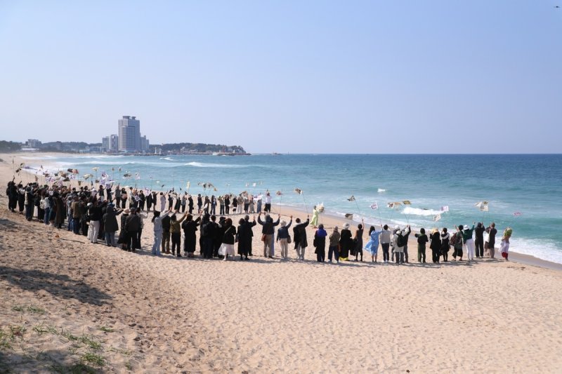 영화 '청명과 곡우 사이' 촬영 현장 (출처=연합뉴스)