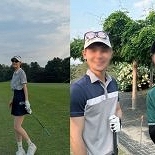 한지혜, ♥검사 남편 공개…골프장서 훈훈한 외모