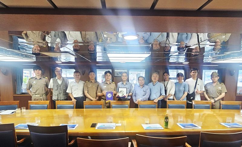 한국해양대 한바다호, 대만 국립대만해양와 친선 교류 행사 ‘성료’