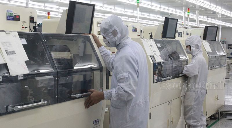 하나마이크론 베트남의 박닌 공장. 박닌성 제공