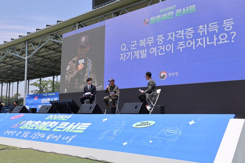 병역이행 응원, 입영문화제…'청춘예찬 콘서트' 개최