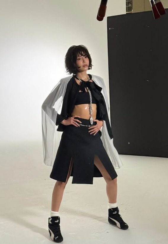 최수영, 파격 톱 패션으로 슬렌더 몸매 인증…섹시 아우라 [N샷]