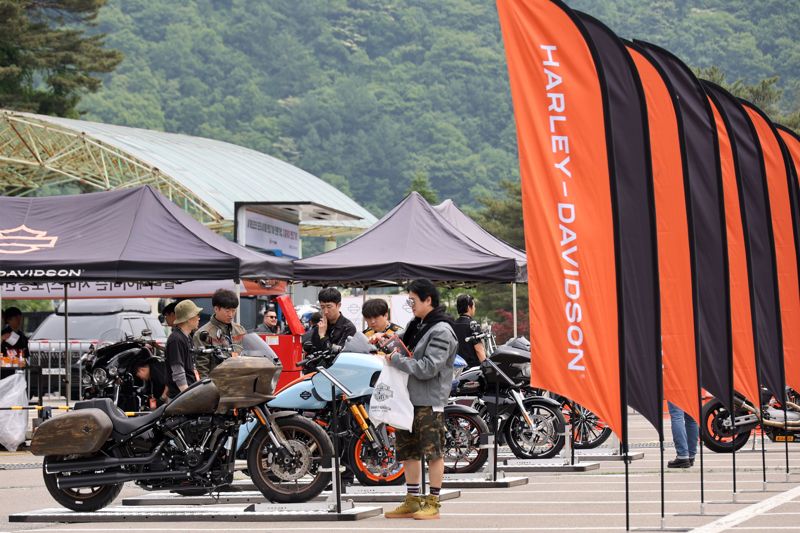[영상] 국내 최대 모터사이클 축제...할리데이비슨 ‘제27회 코리아 내셔널 호그 랠리’