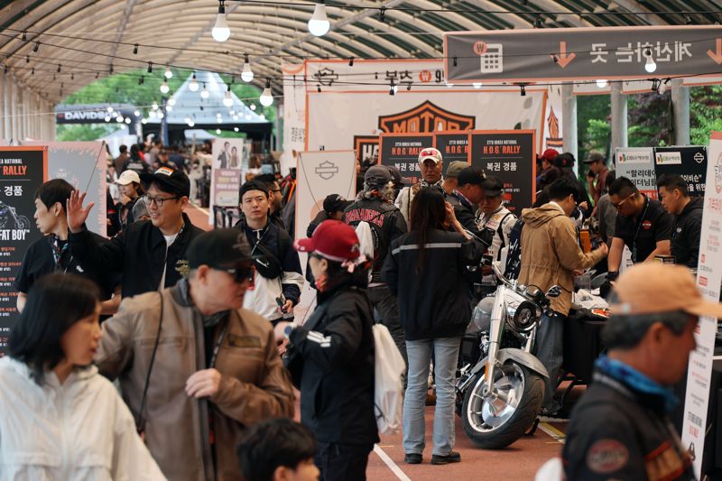 [영상] 국내 최대 모터사이클 축제...할리데이비슨 ‘제27회 코리아 내셔널 호그 랠리’