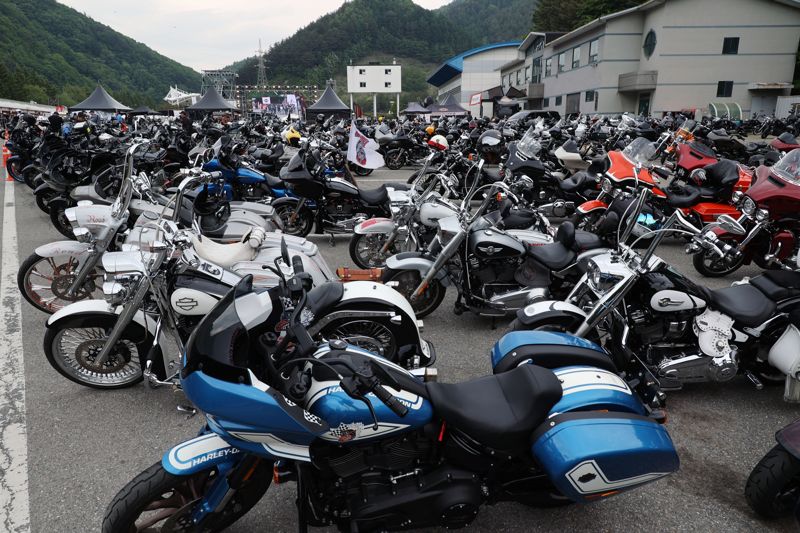 [영상] 국내 최대 모터사이클 축제...할리데이비슨 ‘제27회 코리아 내셔널 호그 랠리’