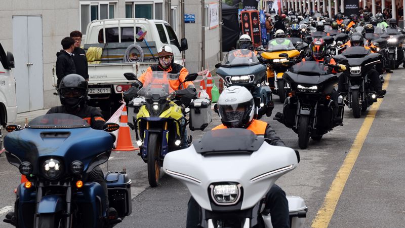[영상] 국내 최대 모터사이클 축제...할리데이비슨 ‘제27회 코리아 내셔널 호그 랠리’