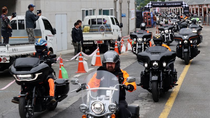 [영상] 국내 최대 모터사이클 축제...할리데이비슨 ‘제27회 코리아 내셔널 호그 랠리’