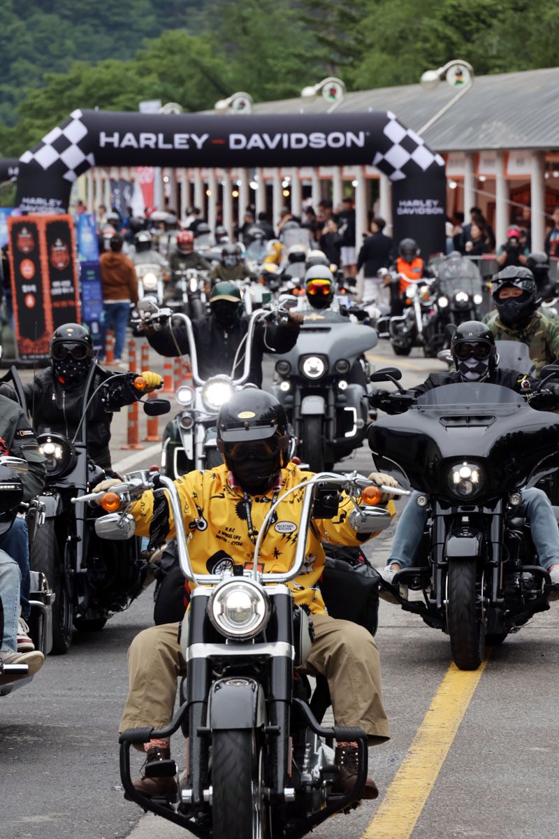 [영상] 국내 최대 모터사이클 축제...할리데이비슨 ‘제27회 코리아 내셔널 호그 랠리’
